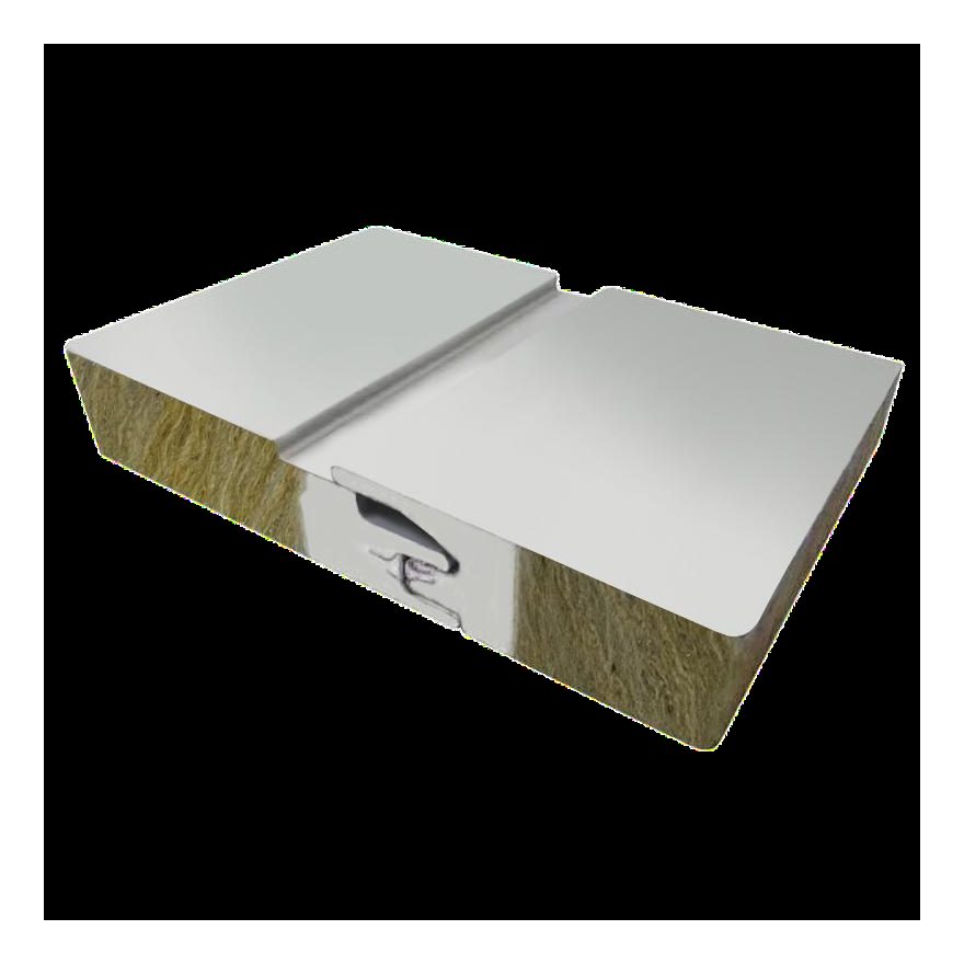 PUR + glass / rock wool hybrid — sandwich panel